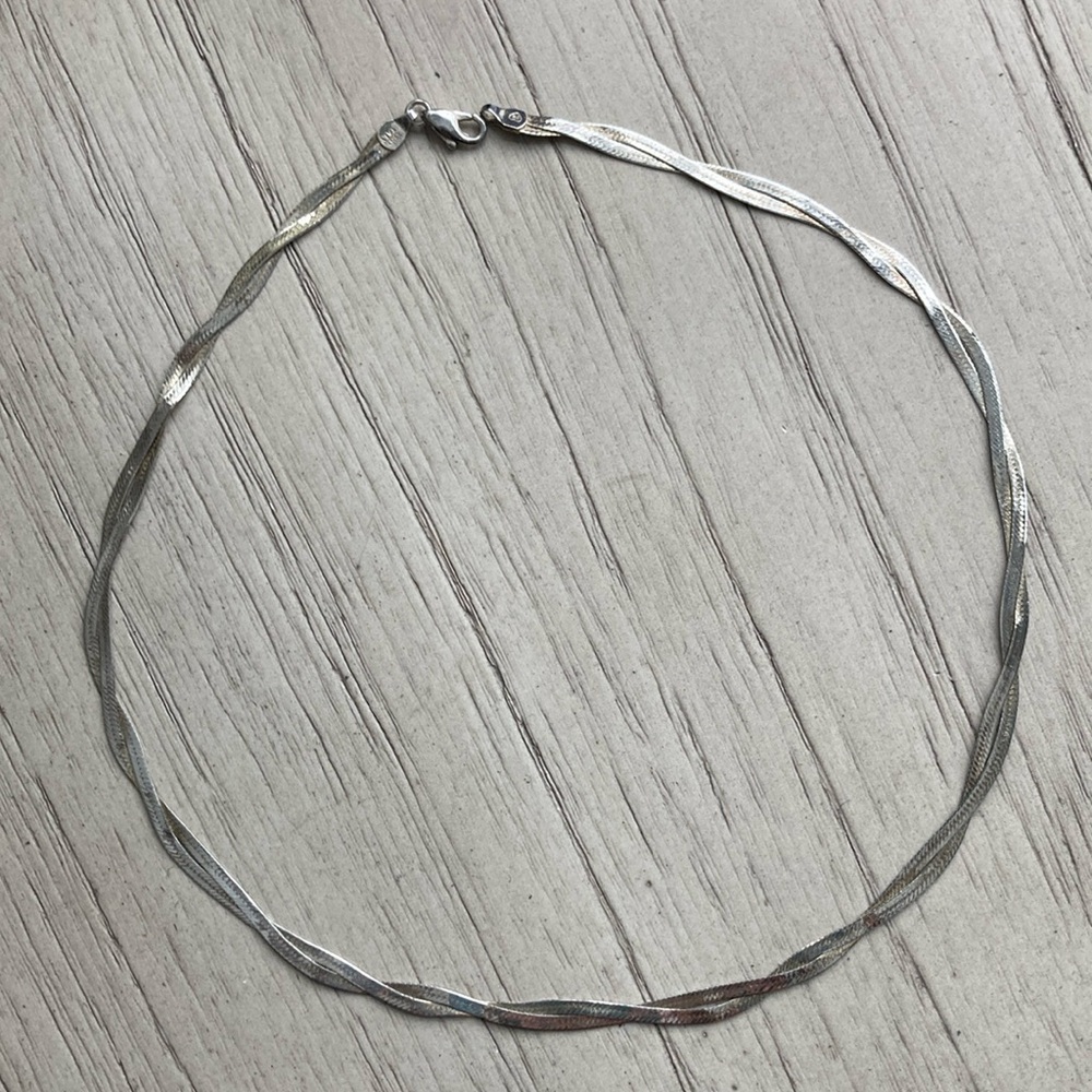 Sterling choker